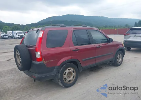 2006 Honda Cr-V Lx из США, поврежденный, VIN SHSRD68596U400687